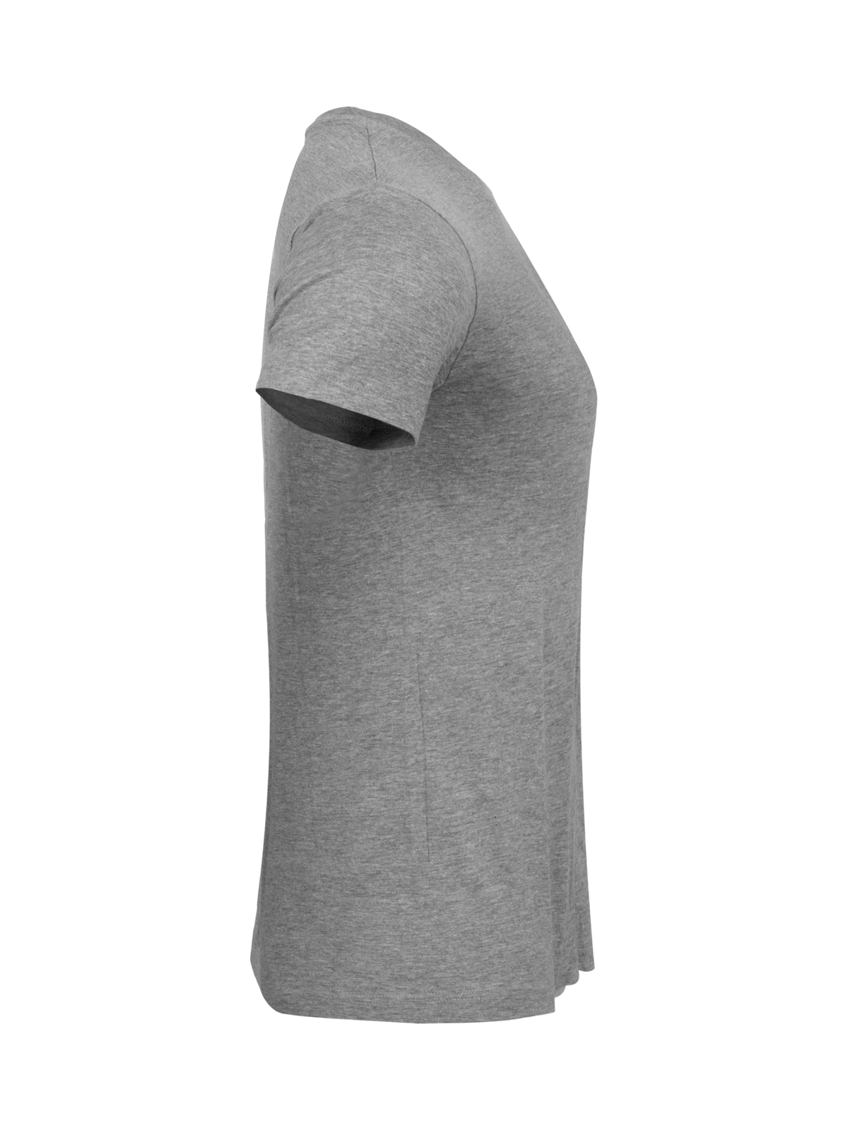 Clique Basic-T – dame – Gråmelert – høyre side