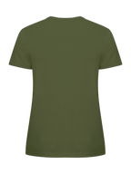 Clique Basic-T – dame – Armygrønn – bakside