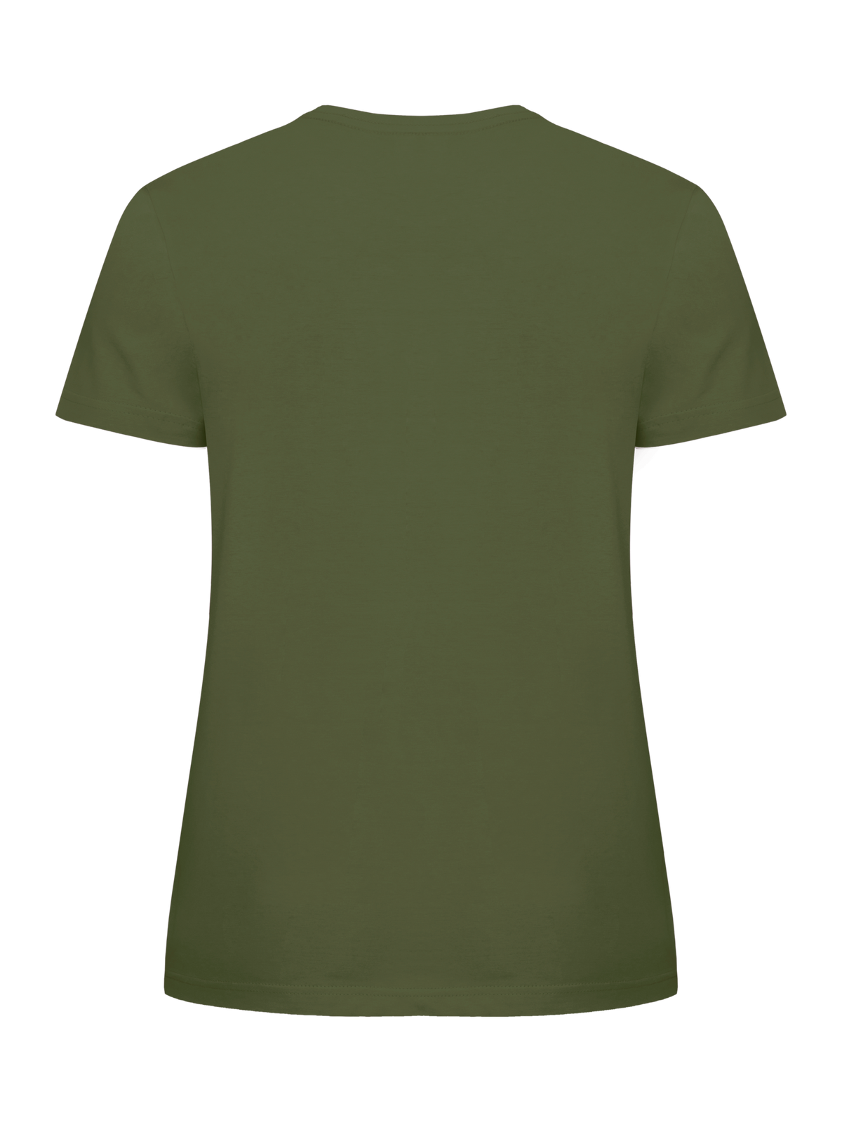Clique Basic-T – dame – Armygrønn – bakside