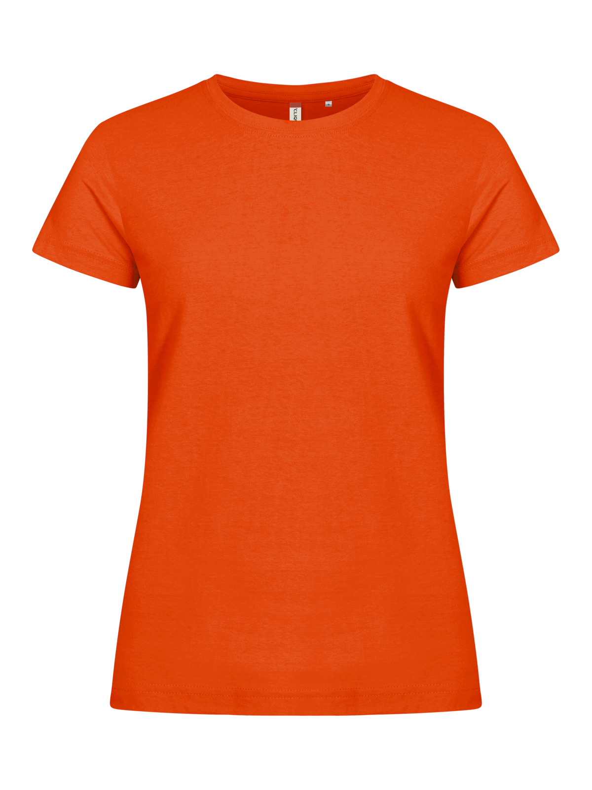 Clique Basic-T – dame – Blodoransje – forside