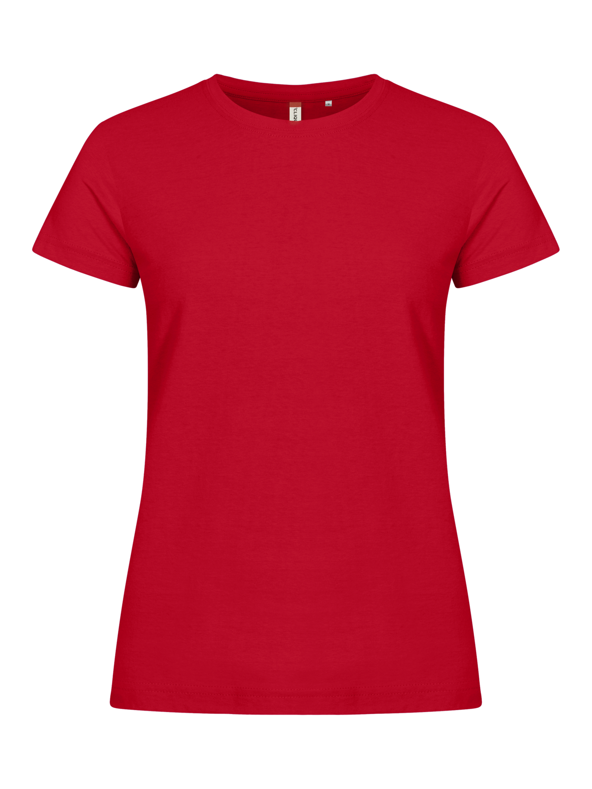 Clique Basic-T – dame – Rød – forside