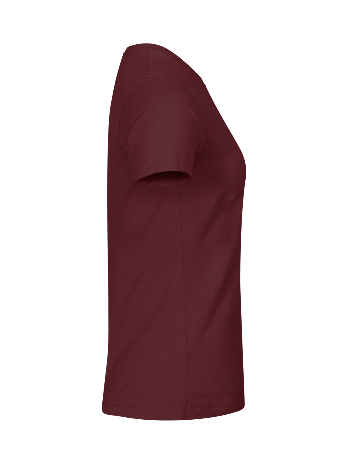 Clique Basic-T – dame – Burgunder – høyre side