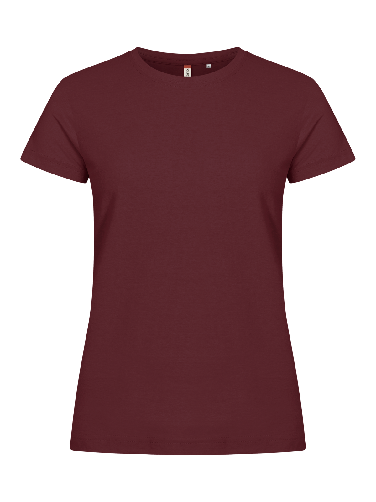 Clique Basic-T – dame – Burgunder – forside