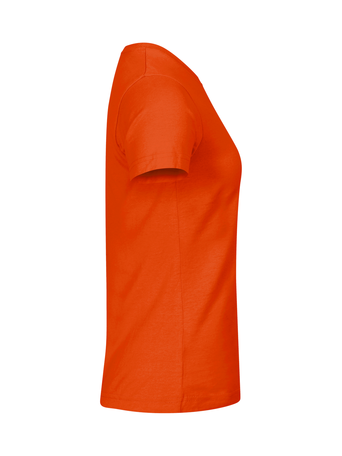 Clique Basic-T – dame – Blodoransje – høyre side