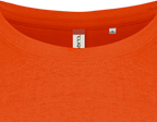 Clique Basic-T – dame – Blodoransje – produktbilde