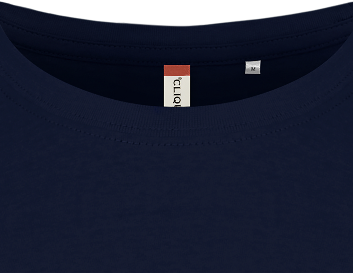 Clique Basic-T – dame – Mørk marineblå – produktbilde