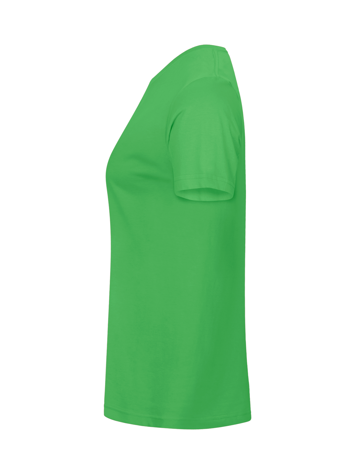 Clique Basic-T – dame – Eplegrønn – venstre side