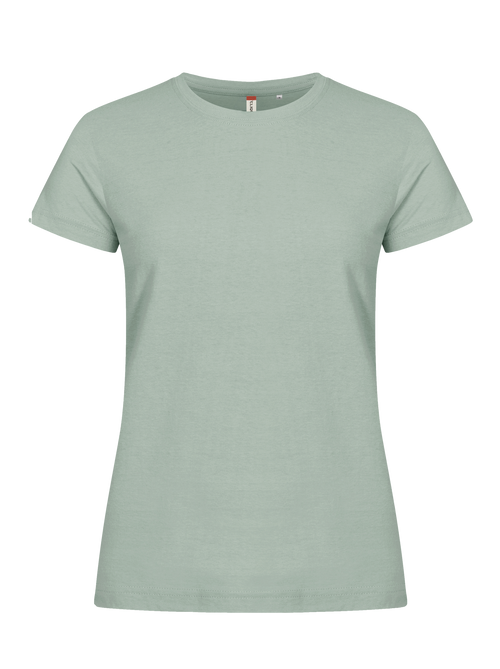 Clique Basic-T – dame – Salviegrønn – forside
