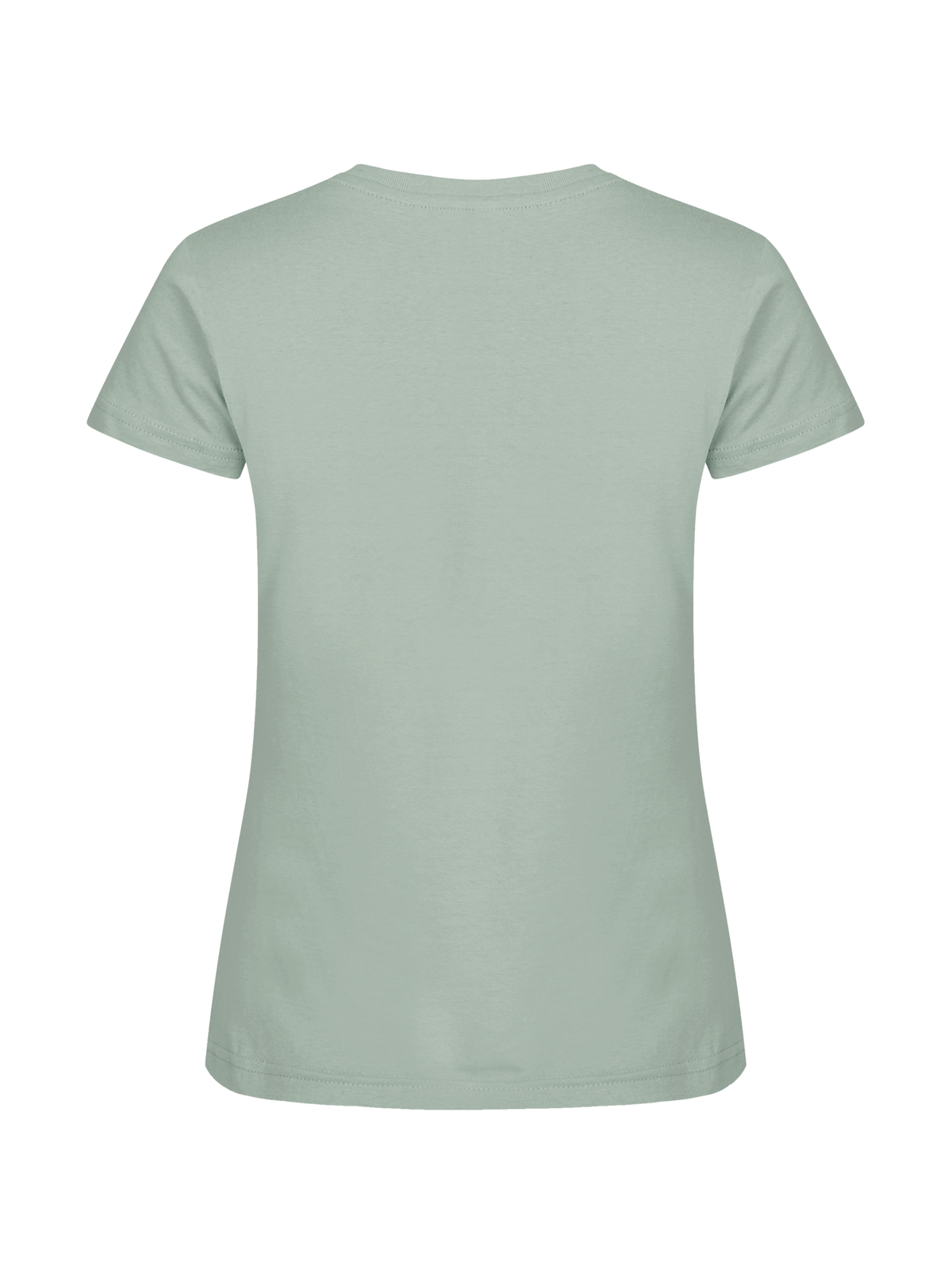 Clique Basic-T – dame – Salviegrønn – bakside