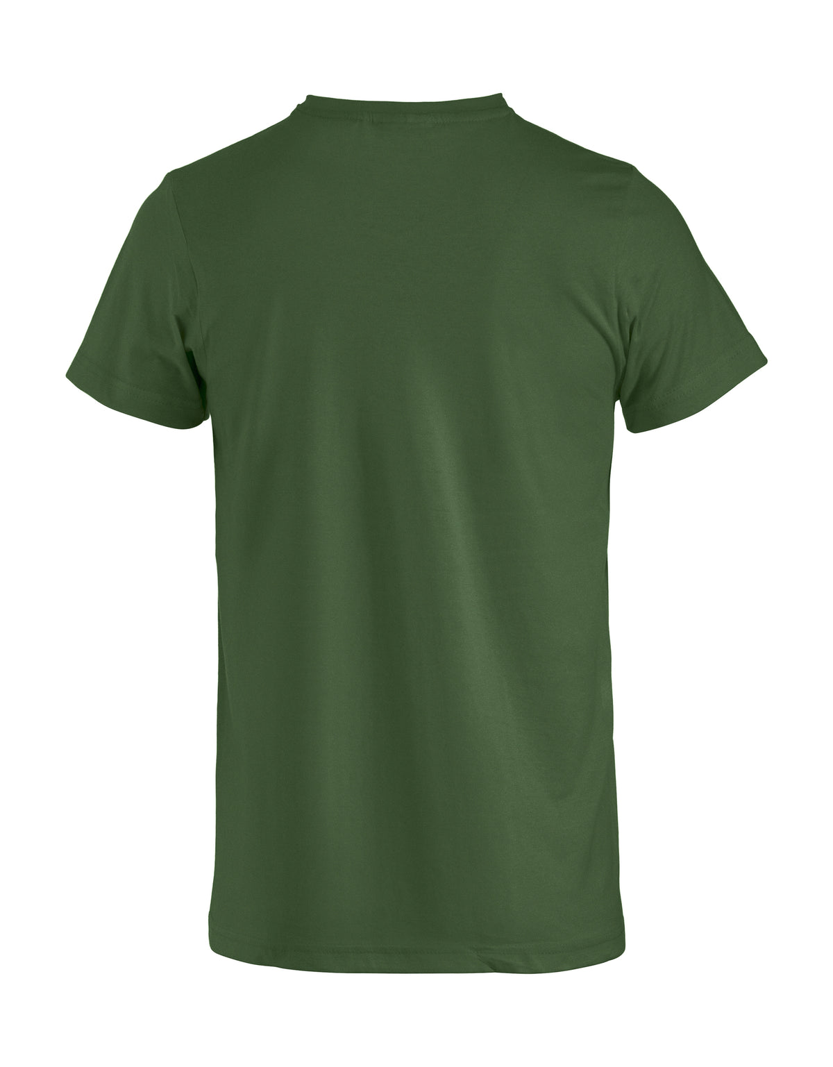 Clique Basic-T – junior – Flaskegrønn – bakside
