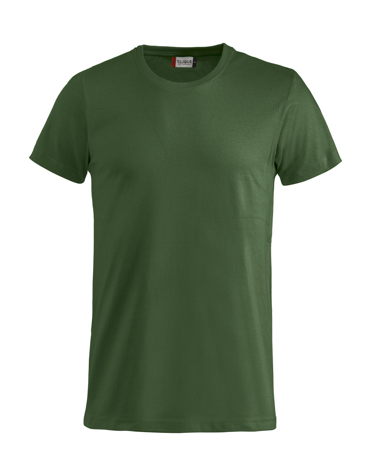 Clique Basic-T – junior – Flaskegrønn – forside