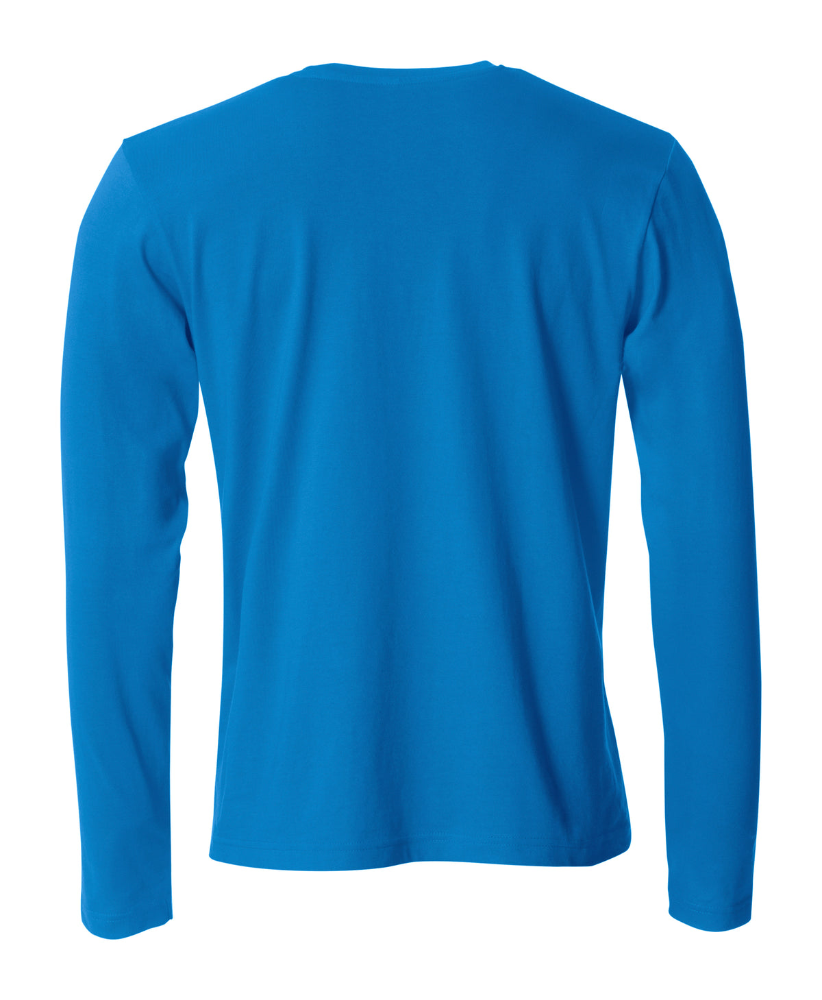 Clique Basic-T L/S – Kongeblå – bakside