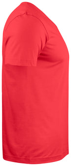 Clique Basic-T V-neck – Rød – høyre side
