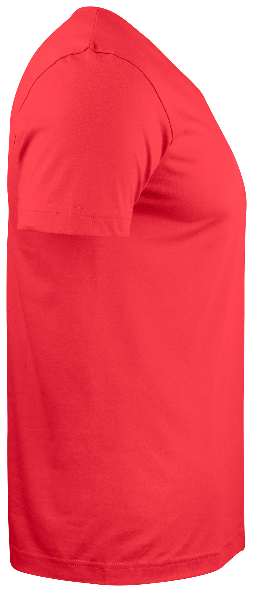 Clique Basic-T V-neck – Rød – høyre side