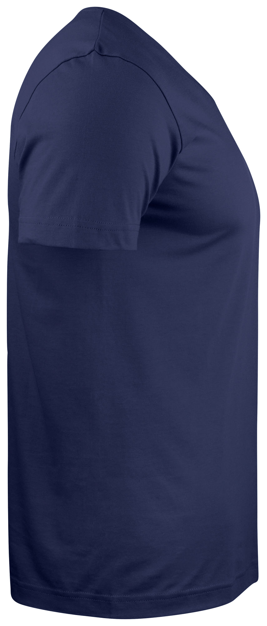 Clique Basic-T V-neck – Mørk marineblå – høyre side