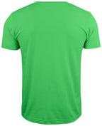 Clique Basic-T V-neck – Eplegrønn – bakside
