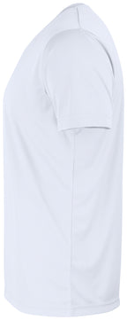 Clique Basic Active-T – junior – Hvit – venstre side