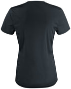 Clique Basic Active-T – dame – Svart – bakside