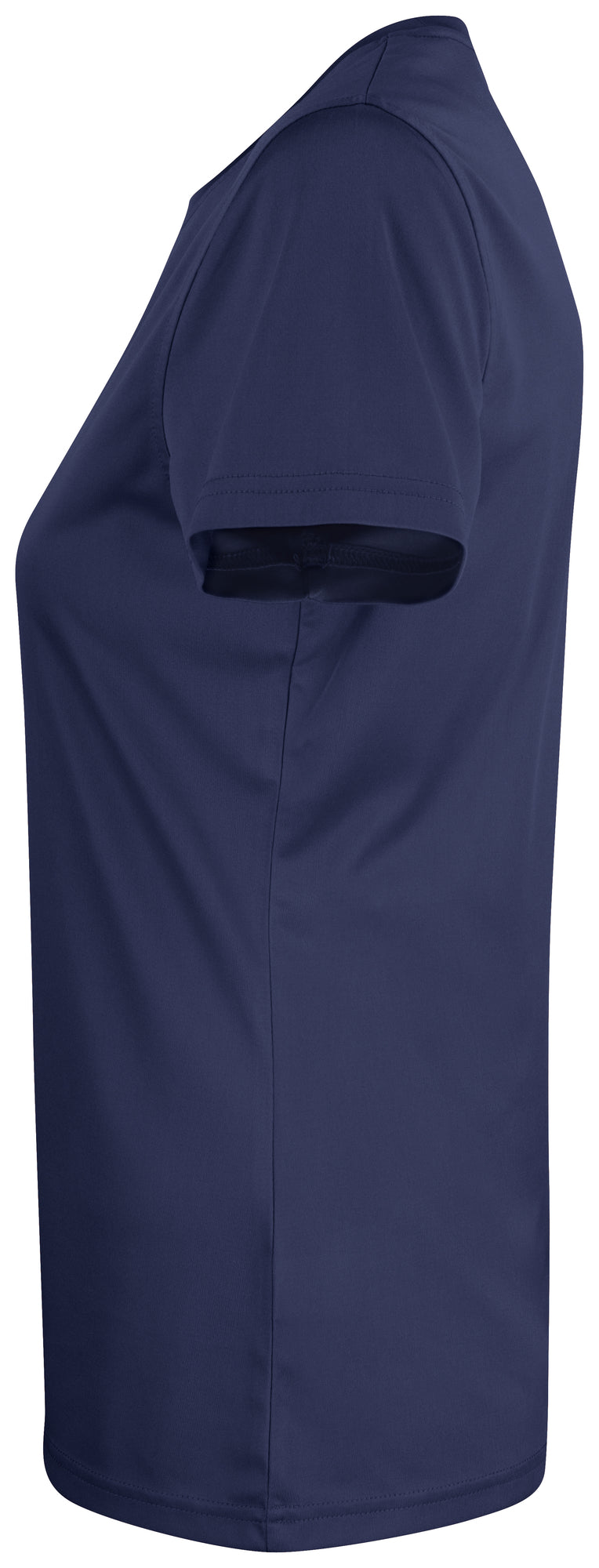 Clique Basic Active-T – dame – Mørk marineblå – venstre side