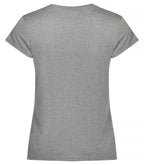 Clique Basic Active-T – dame – Gråmelert – bakside