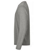 Clique Basic Active-T L/S – Gråmelert – venstre side