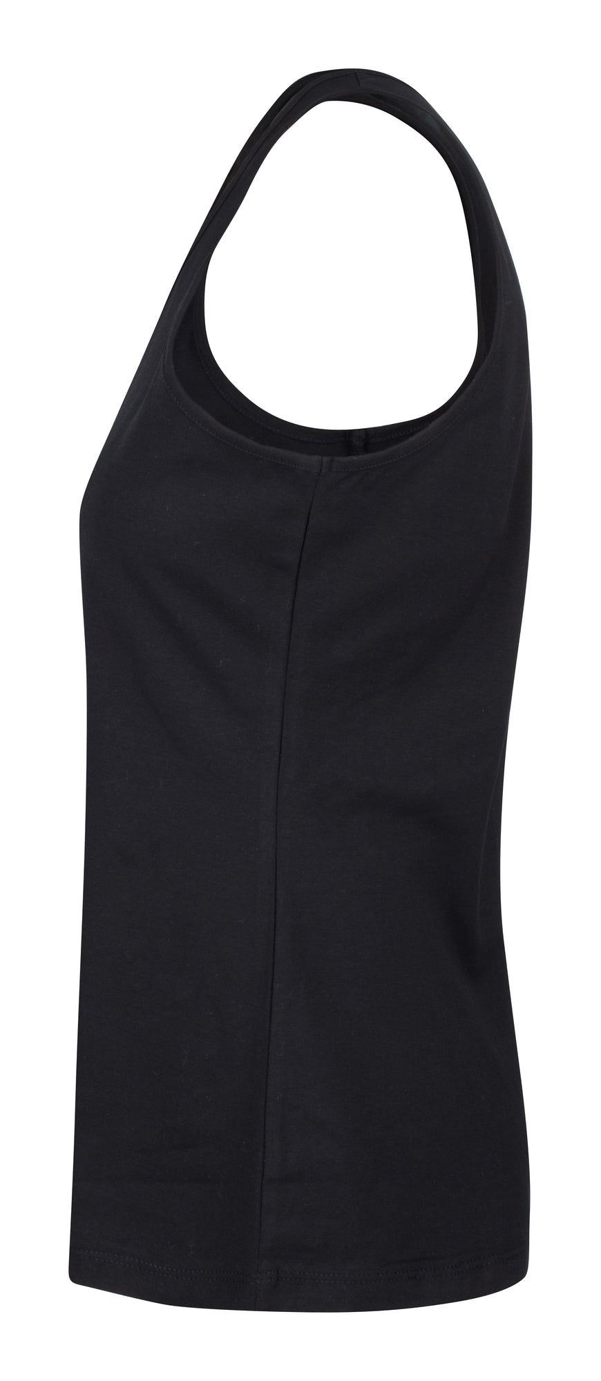 Clique Carolina Tanktop – Svart – venstre side