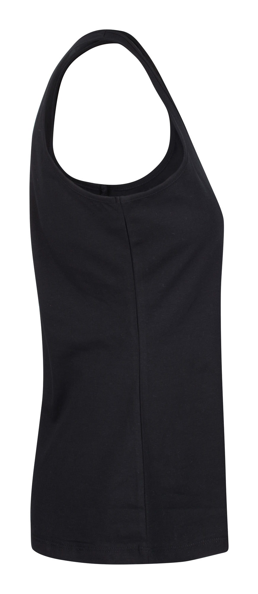Clique Carolina Tanktop – Svart – høyre side