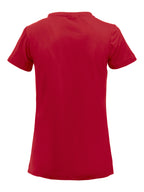 Clique Carolina S/S – Rød – bakside