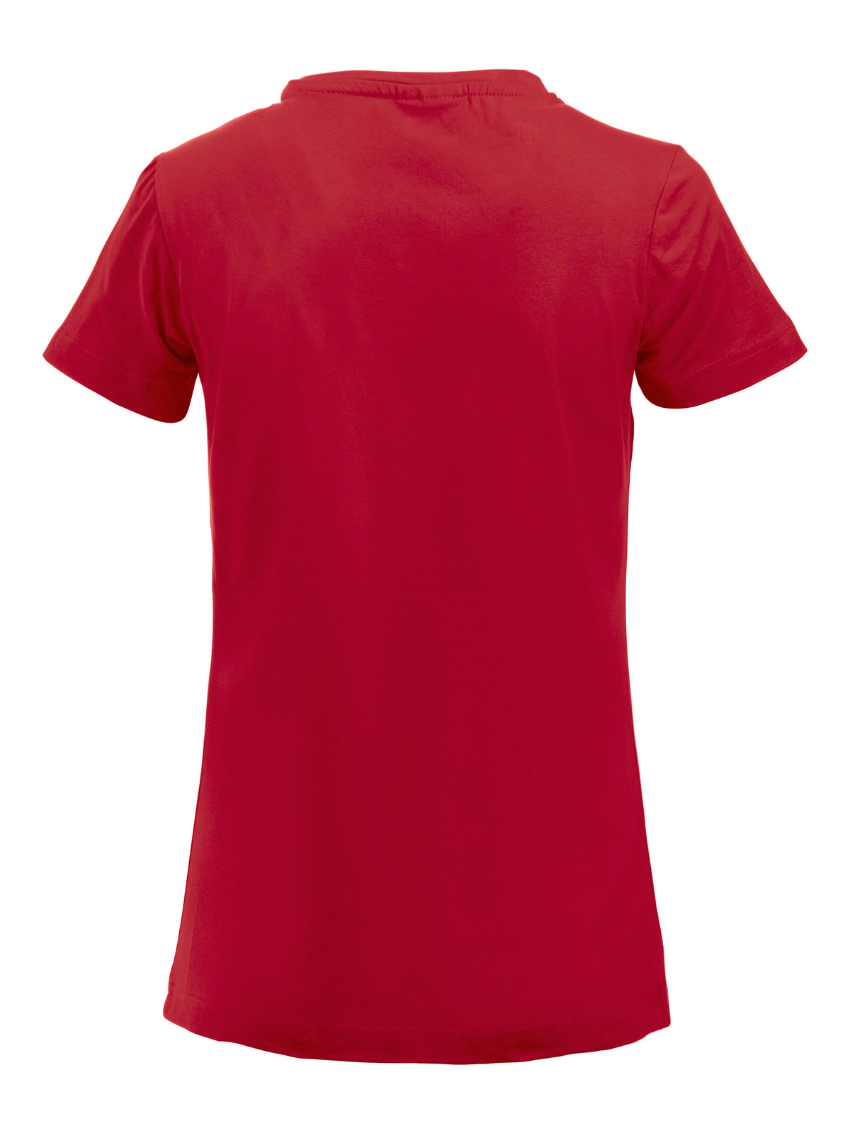 Clique Carolina S/S – Rød – bakside