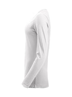 Clique Carolina L/S – Hvit – venstre side