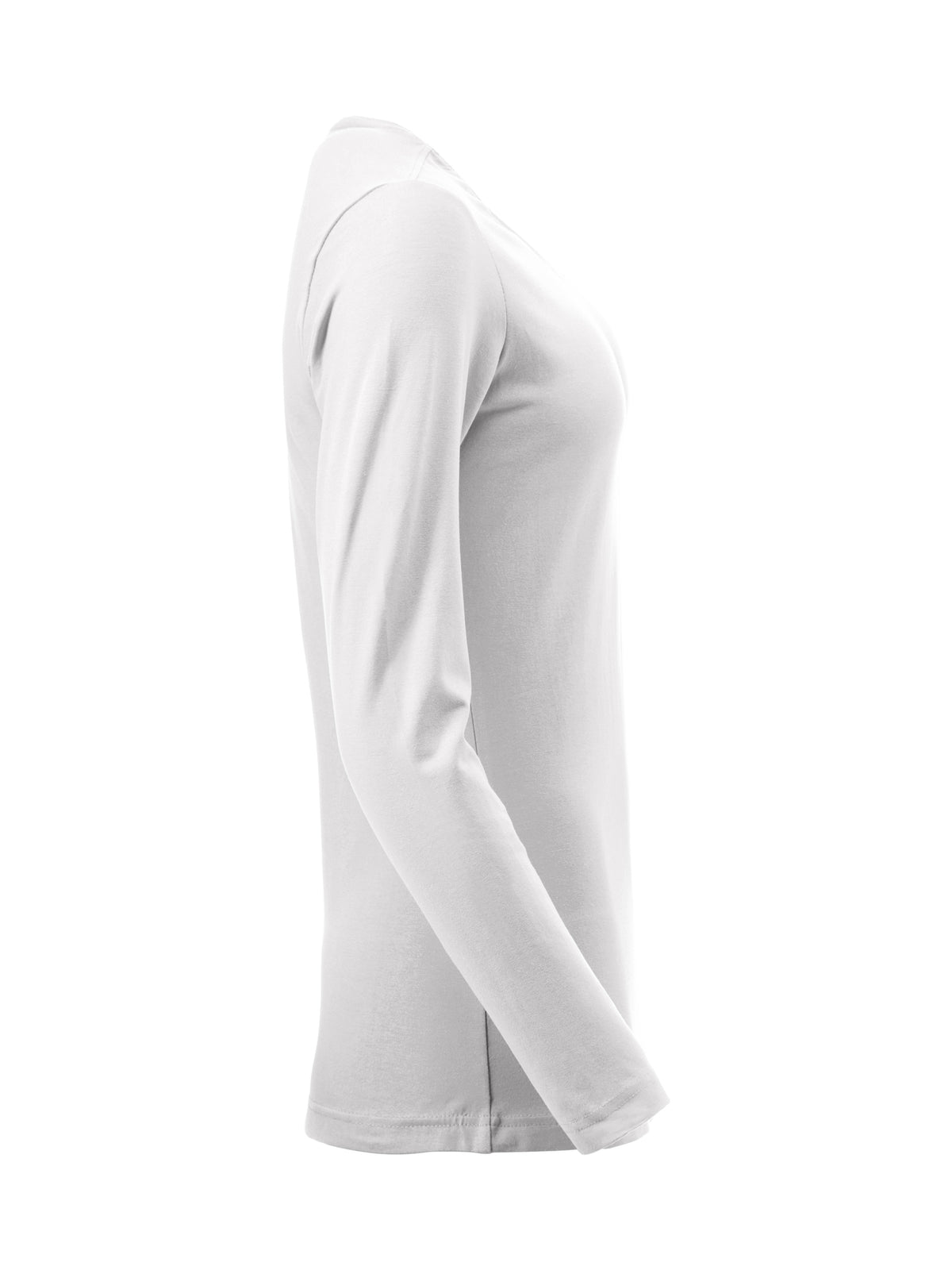 Clique Carolina L/S – Hvit – høyre side