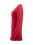Clique Carolina L/S – Rød – venstre side