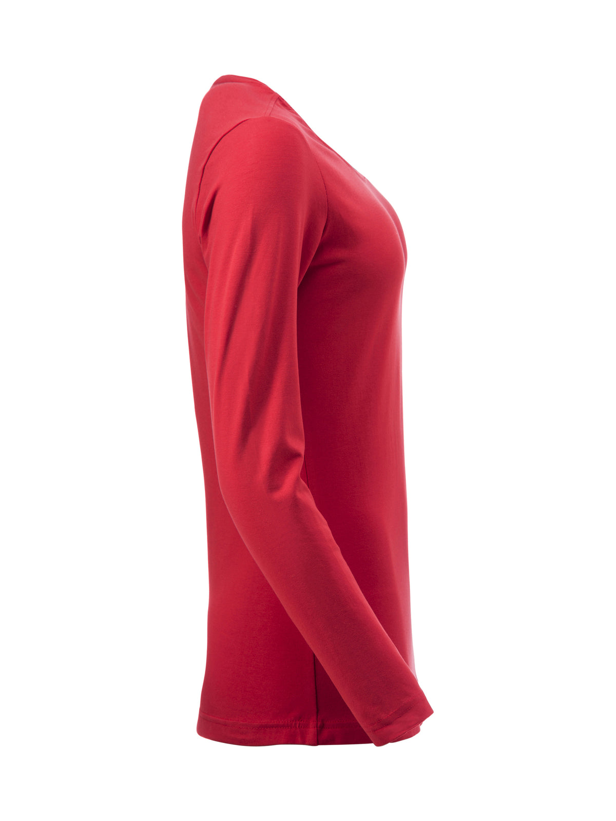 Clique Carolina L/S – Rød – høyre side