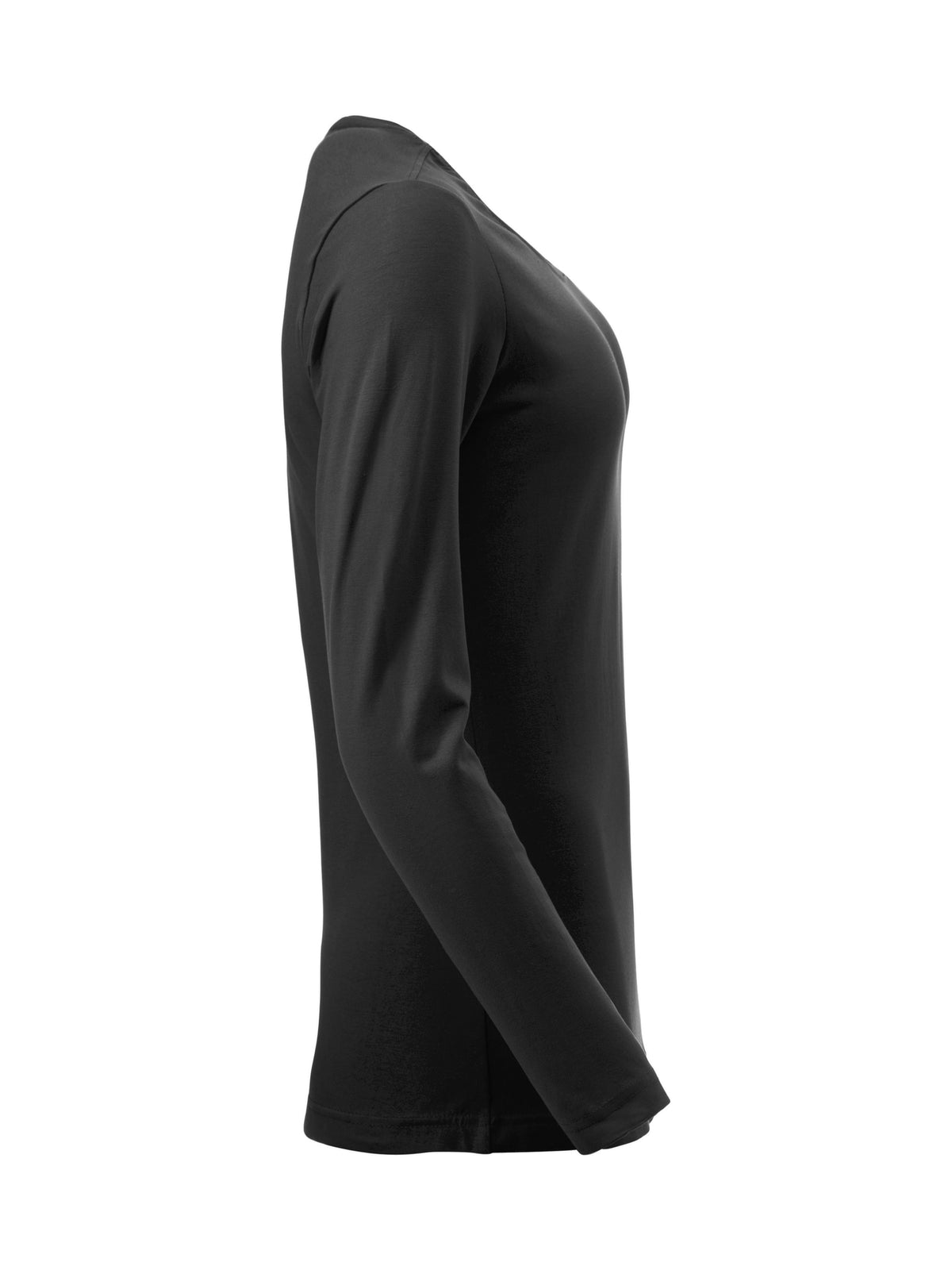 Clique Carolina L/S – Svart – høyre side