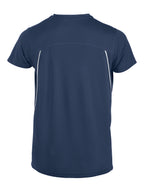 Clique Ice Sport-T – Marineblå / Hvit – bakside