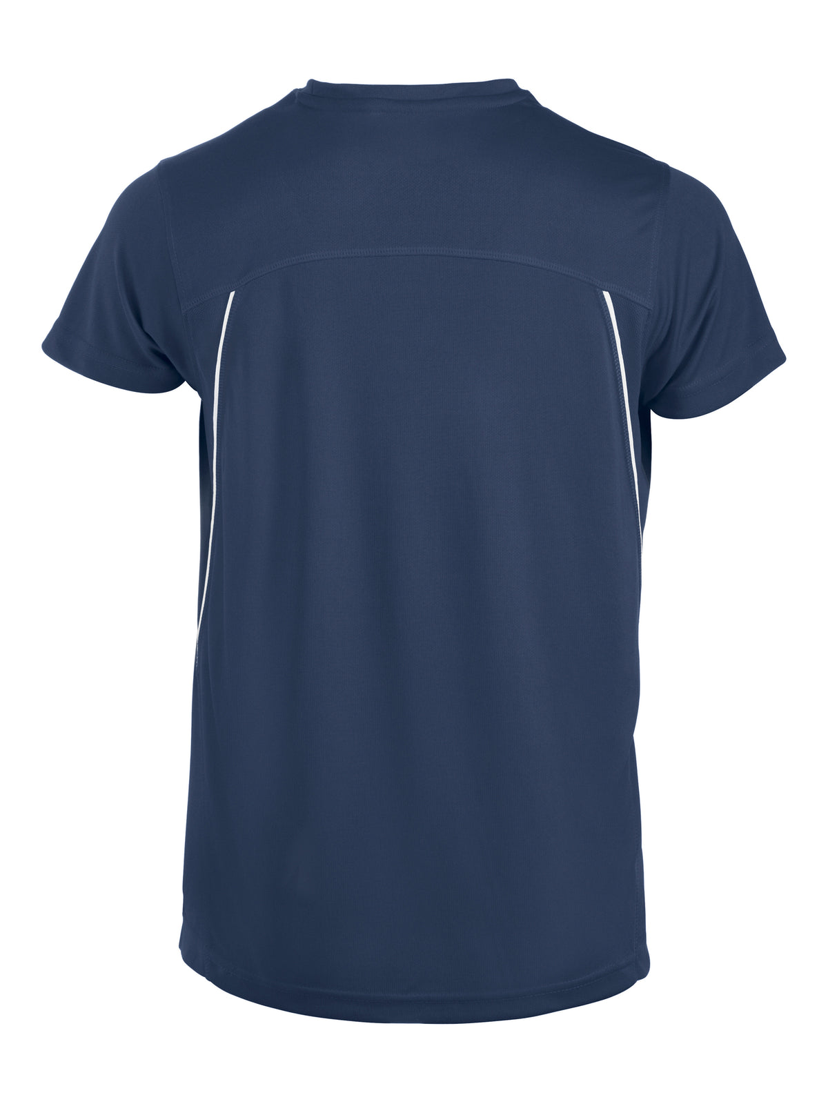 Clique Ice Sport-T – Marineblå / Hvit – bakside