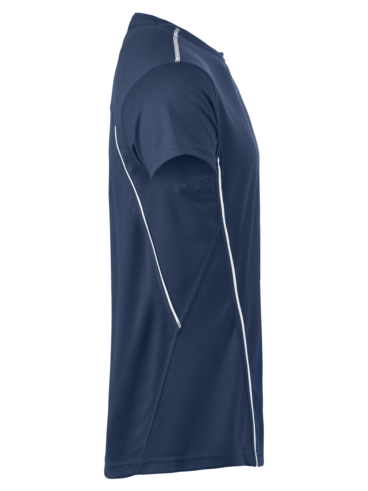 Clique Ice Sport-T – Marineblå / Hvit – høyre side