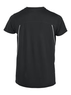 Clique Ice Sport-T – Svart / Hvit – bakside