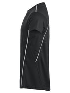 Clique Ice Sport-T – Svart / Hvit – venstre side
