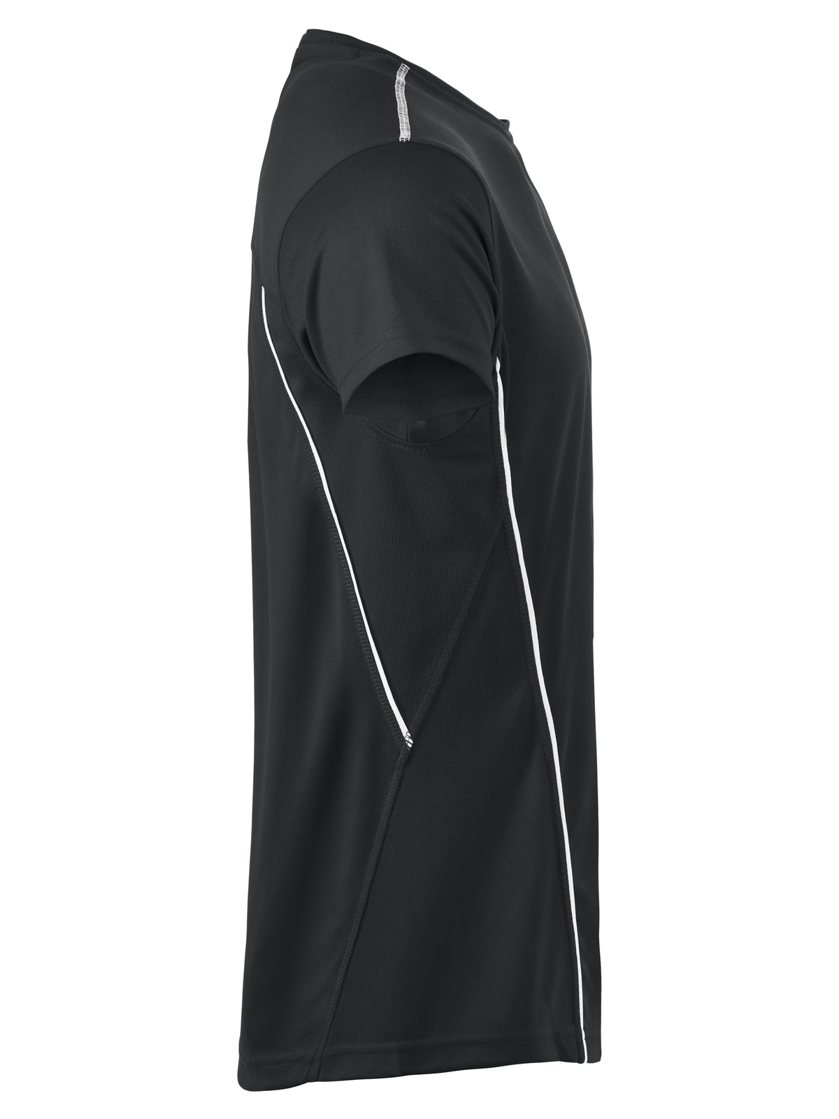 Clique Ice Sport-T – Svart / Hvit – høyre side