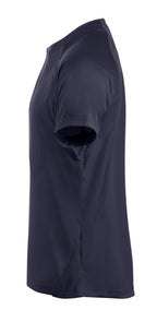 Clique Premium Active-T – Mørk marineblå – venstre side