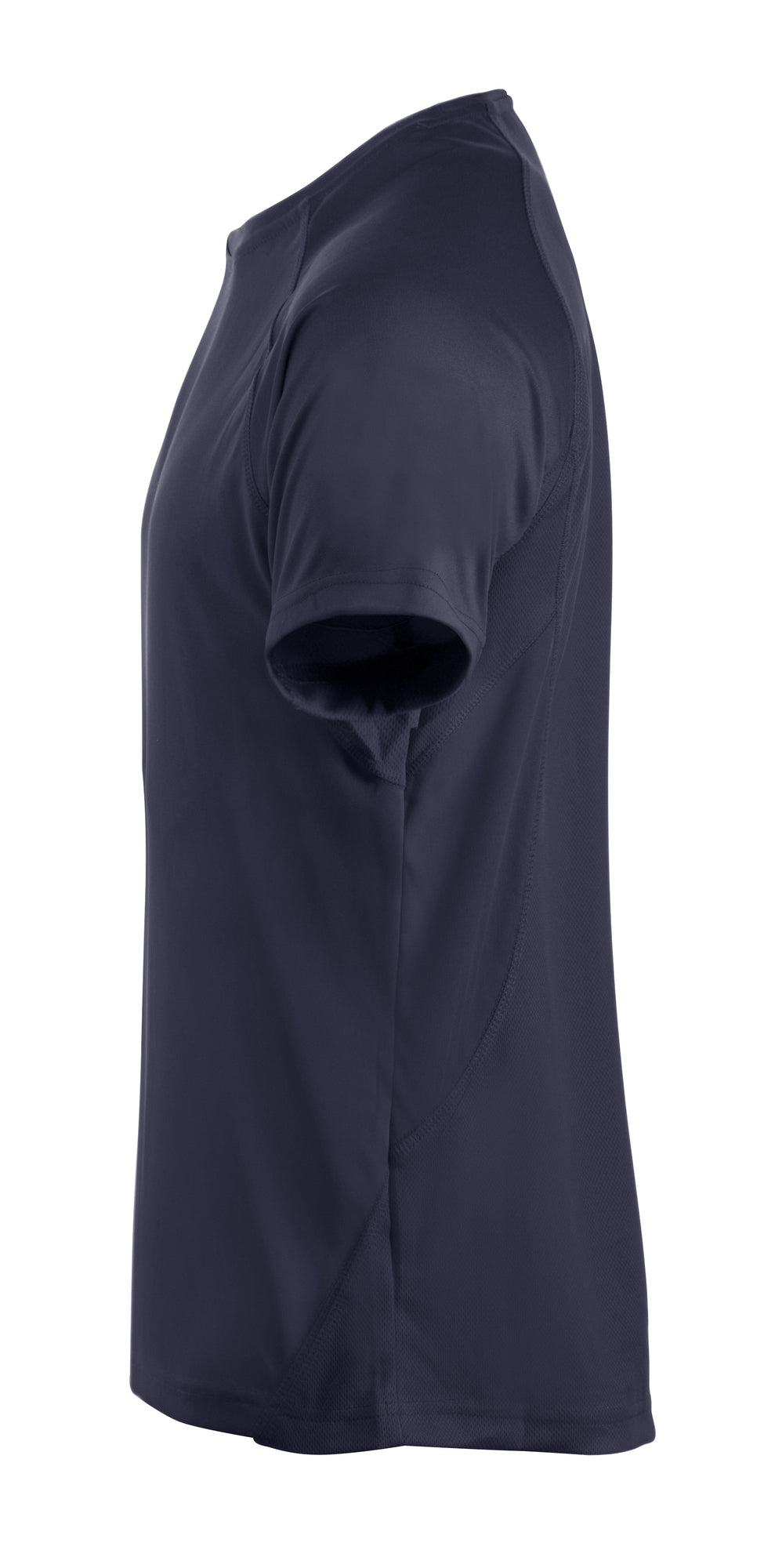 Clique Premium Active-T – Mørk marineblå – venstre side