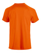 Clique Premium Active-T – Signaloransje – bakside
