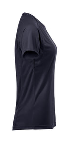 Clique Premium Active-T – dame – Mørk marineblå – høyre side