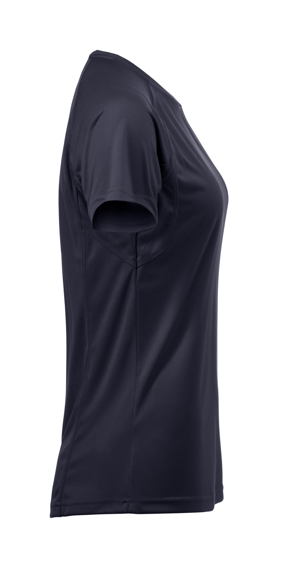 Clique Premium Active-T – dame – Mørk marineblå – høyre side