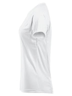 Clique Premium Active-T – dame – Hvit – venstre side
