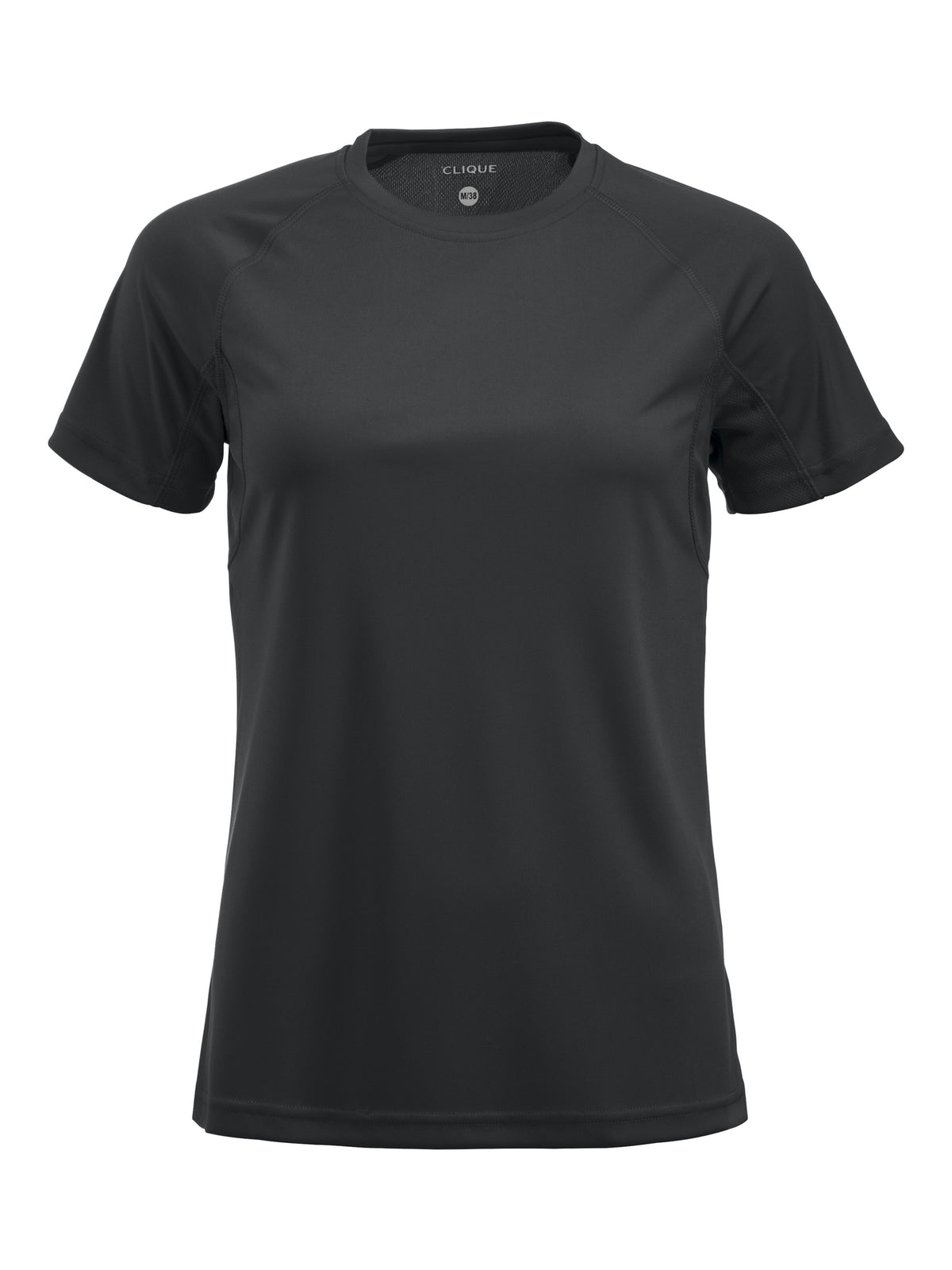 Clique Premium Active-T – dame – Svart – forside