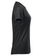Clique Premium Active-T – dame – Svart – høyre side