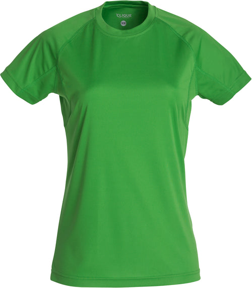 Clique Premium Active-T – dame – Eplegrønn – forside