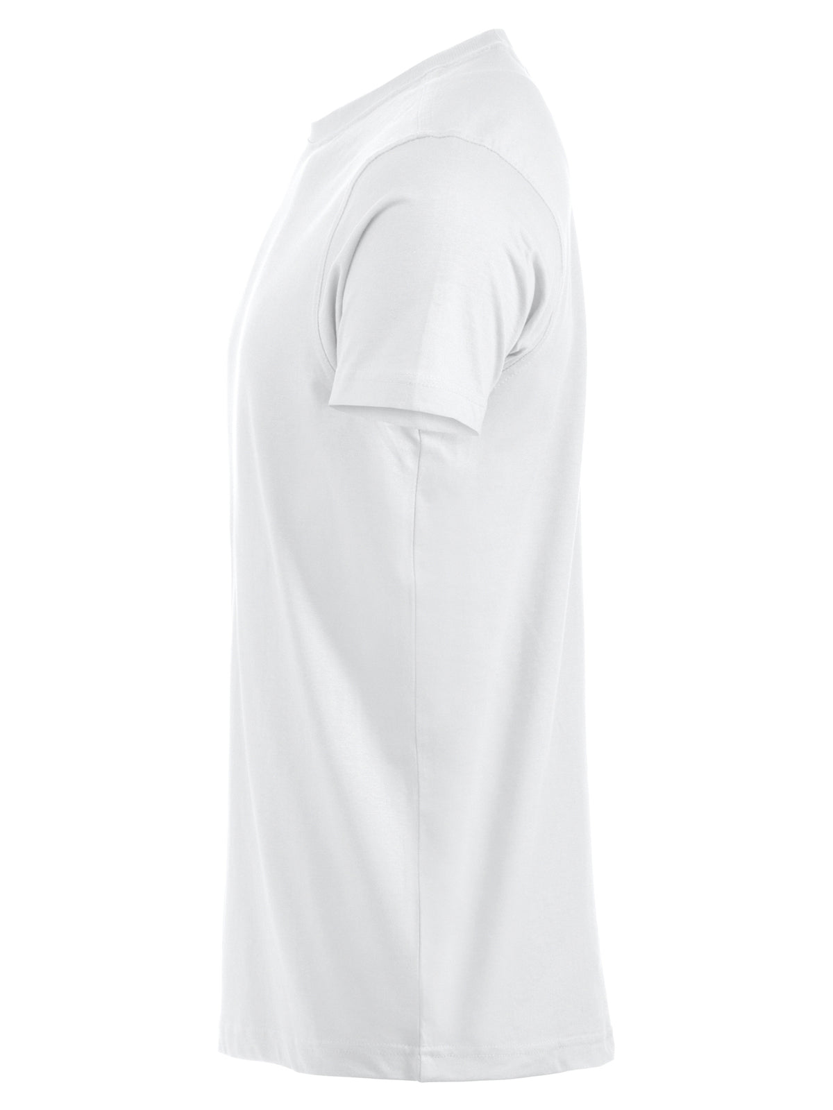 Clique Premium-T – Hvit – venstre side